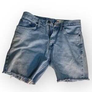 wranglers jean shorts cutoffs size 32 x 30